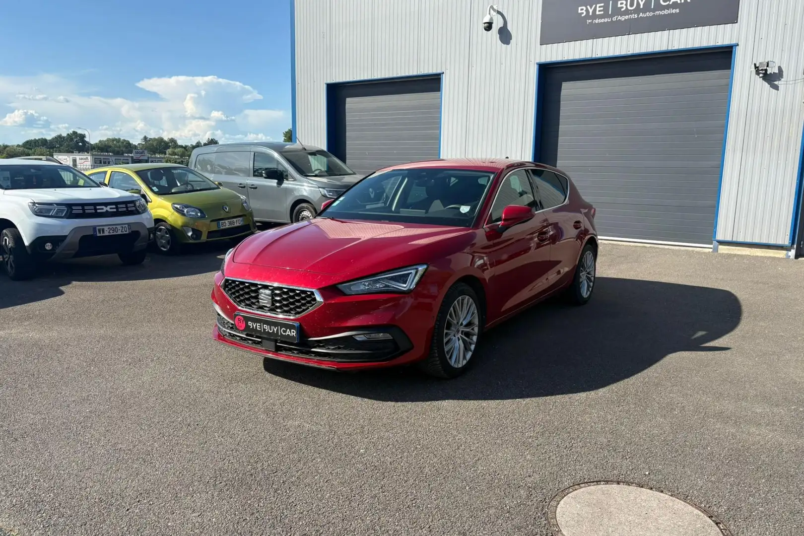 SEAT Leon Leon 2.0 TDI 150CH BVA DSG 7  Xcellence GTIE 12 MO Rouge - 1