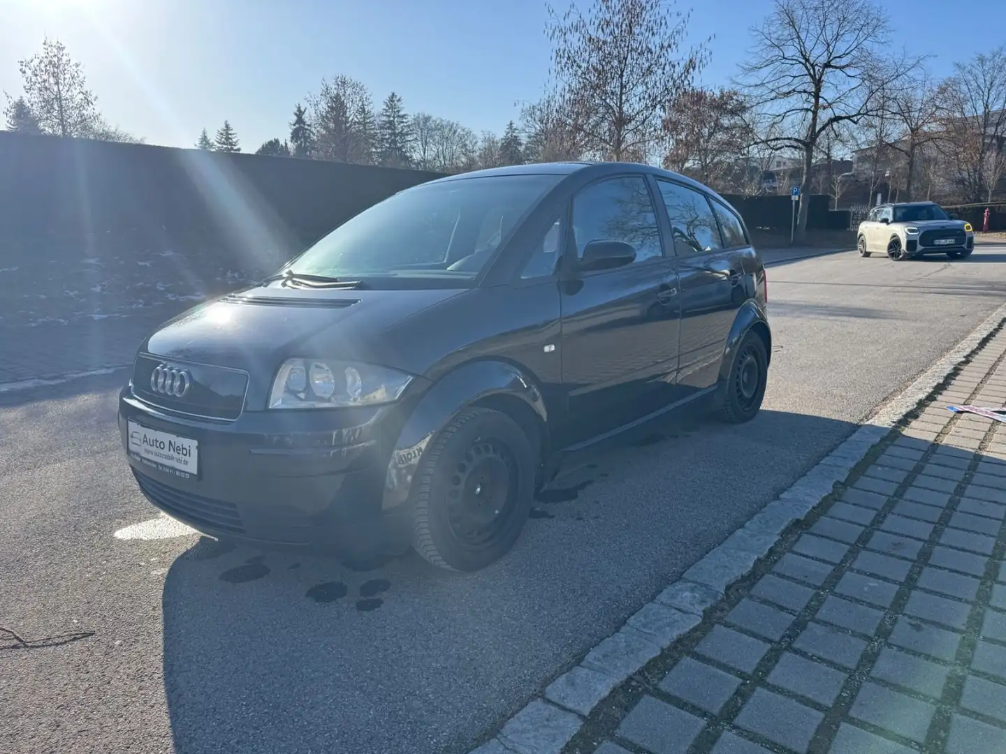 Audi A2 1.4*Klimaa.*Alu*Schiebdach* Schwarz - 1
