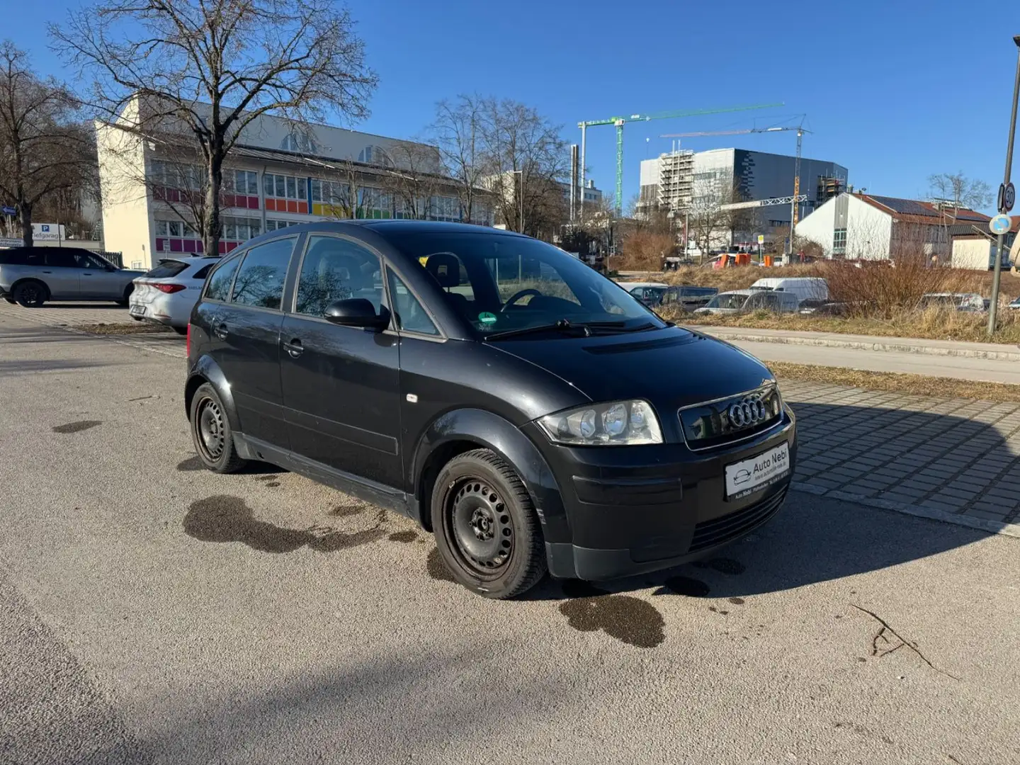 Audi A2 1.4*Klimaa.*Alu*Schiebdach* Schwarz - 1
