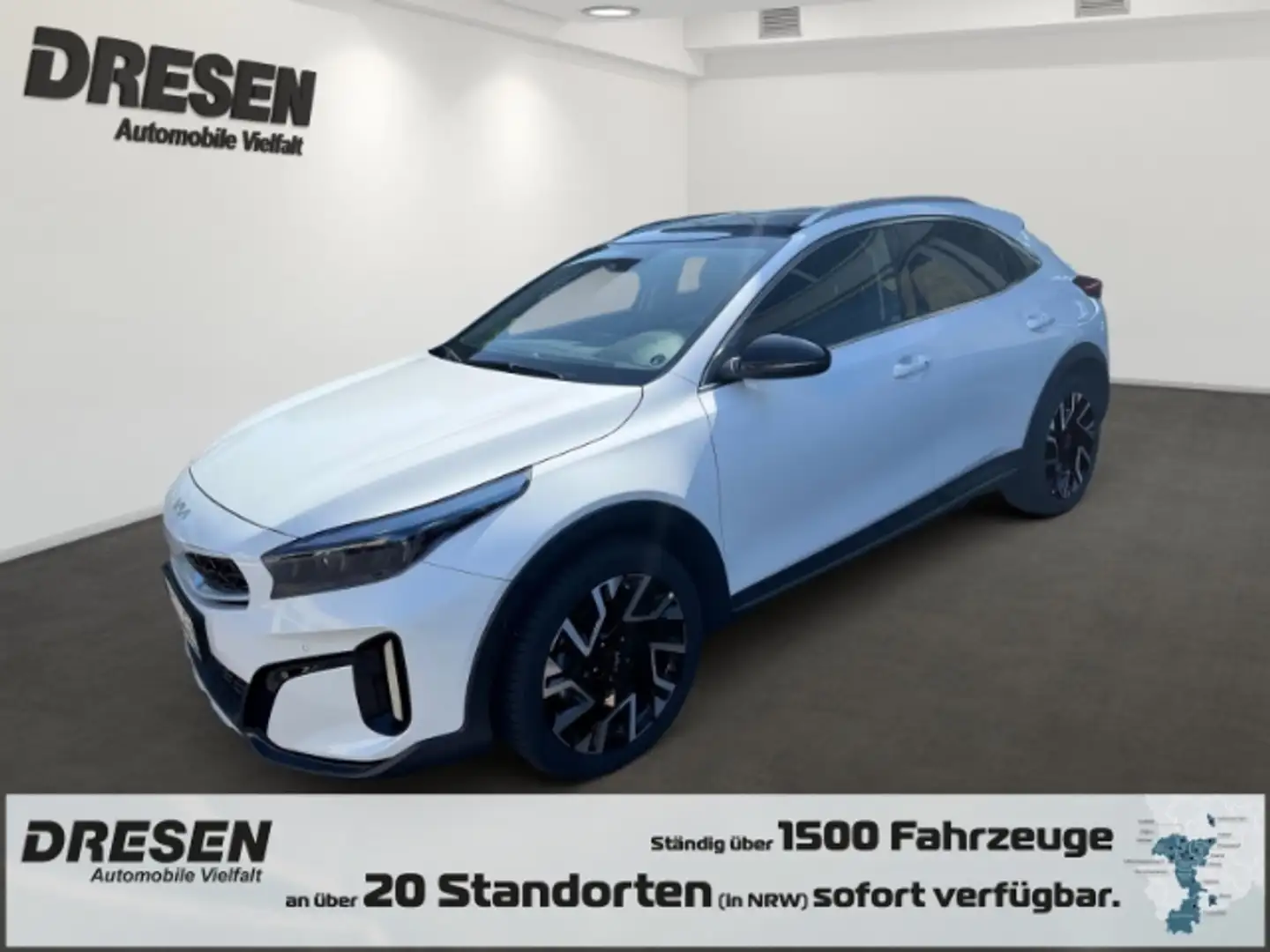 Kia XCeed PLATINUM 1.6 CRDI Mild Hybrid NAVI,DAB,KLIMA,SITZH Weiß - 1