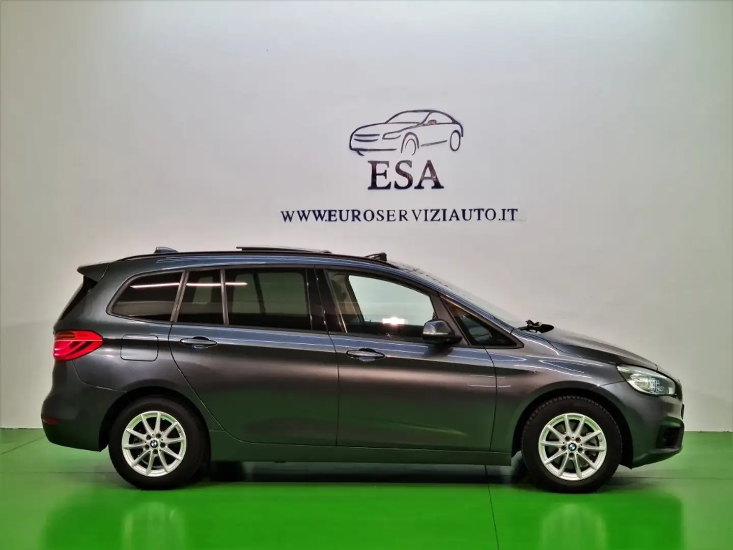 BMW 218 218d Gran Tourer Advantage auto Szürke - 2