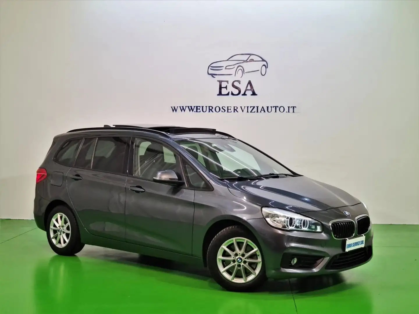 BMW 218 218d Gran Tourer Advantage auto Szürke - 1