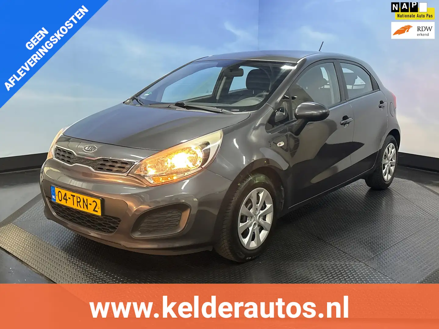 Kia Rio 1.2 CVVT Comfort Pack Airco | Cruise Gris - 1