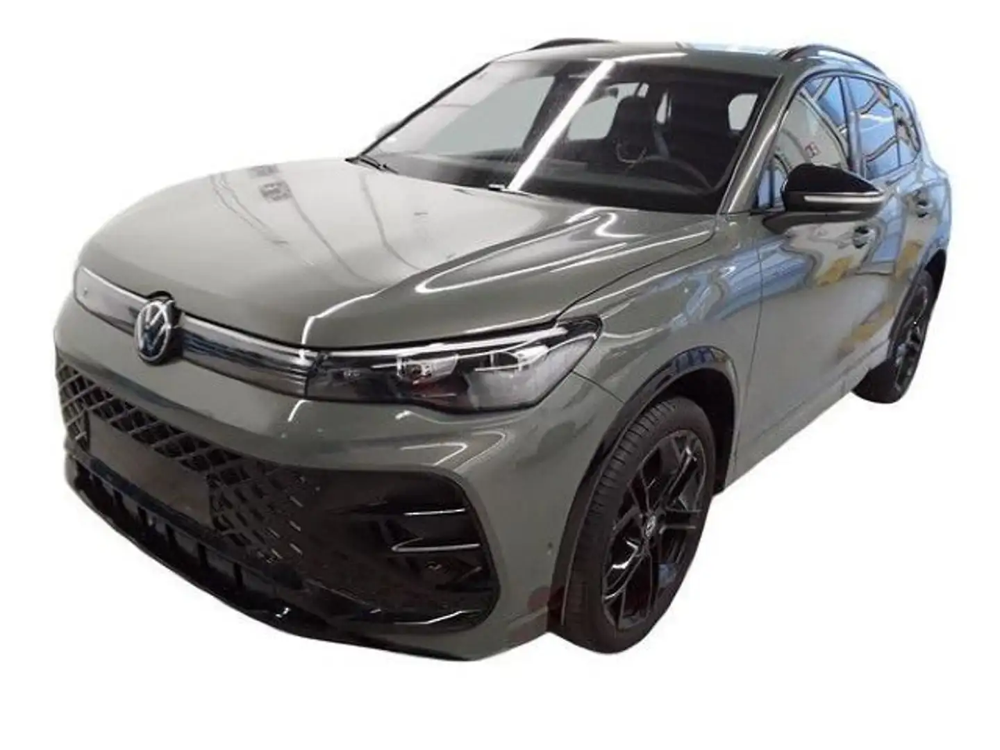 Volkswagen Tiguan 2,0TDI R-Line 4M Kamera AHK LED Std-Hzg. Grün - 2