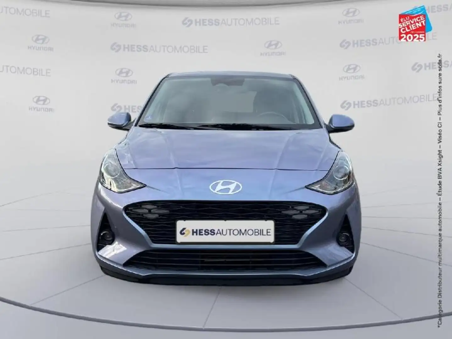 Hyundai i10 1.0 63ch ECO Creative BVR Camera Carplay Bleu - 2