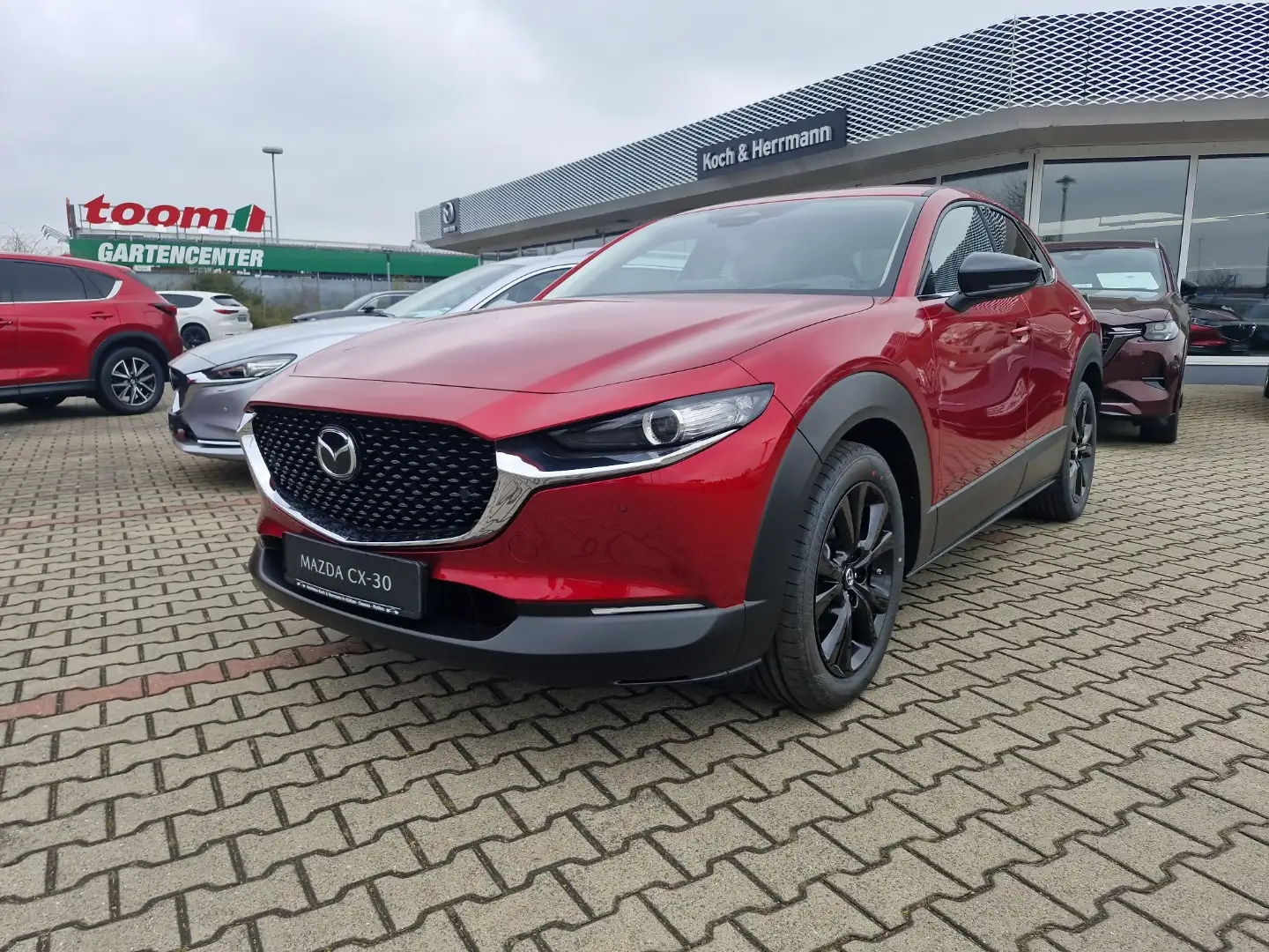 Mazda CX-30 2.5L e-SKYACTIV G 140ps HOMURA AUTOMATIK Rot - 1