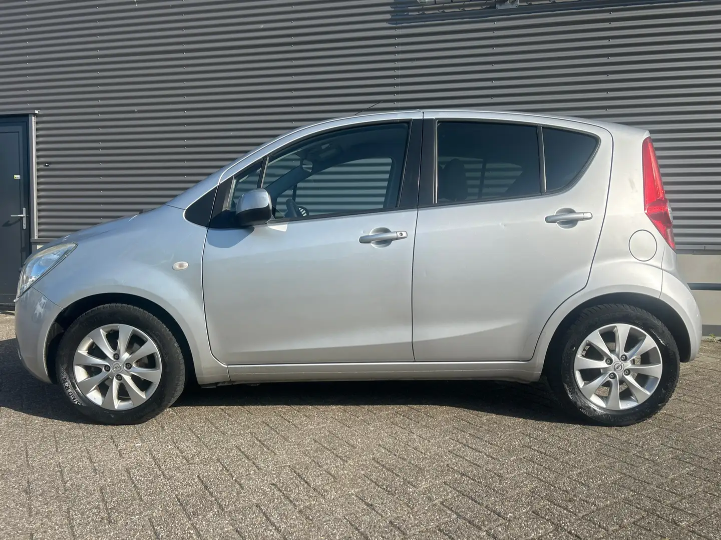Opel Agila 1.0 Berlin NWE APK+KL BEURT/ Airco / 5Drs / 3e Eig Gris - 2