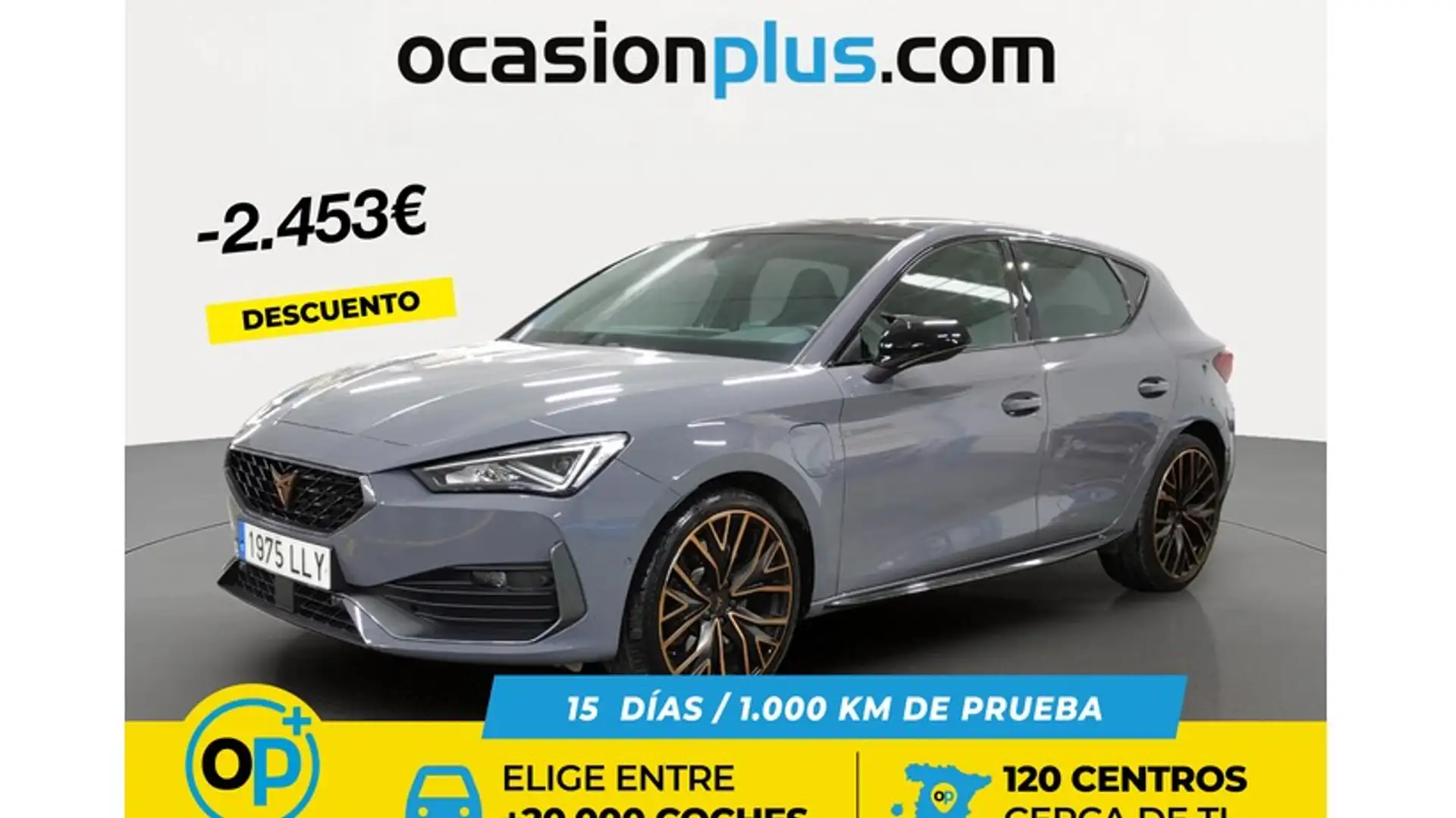 CUPRA Leon 1.4 TSI VZ e-Hybrid DSG 245 Gris - 1