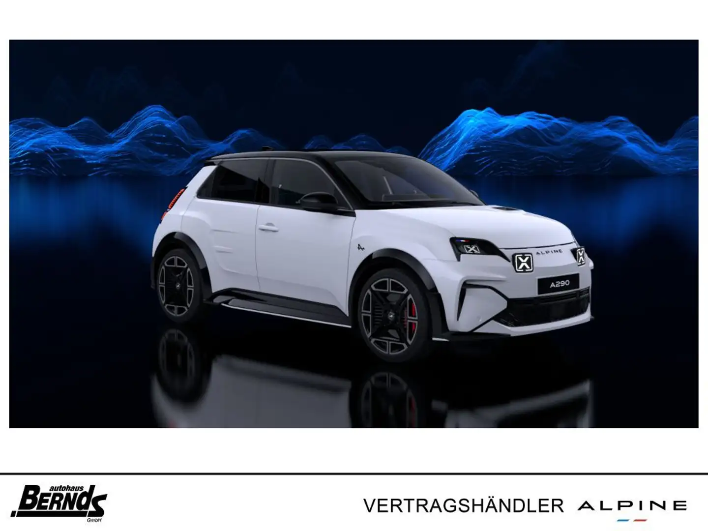 Alpine A290 Elektro 220 GT Performance KLIMAAUTO NAVI SHZ White - 1