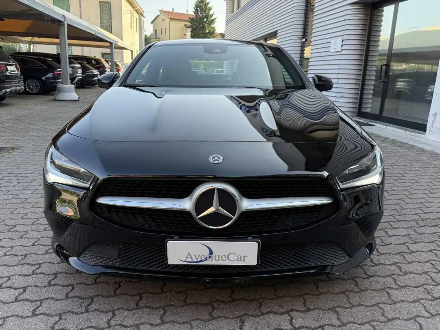 Mercedes-Benz CLA 180 d Coupe TELECAMERA POST CERCHI 19' AMG IVA ESPOSTA Nero - 2