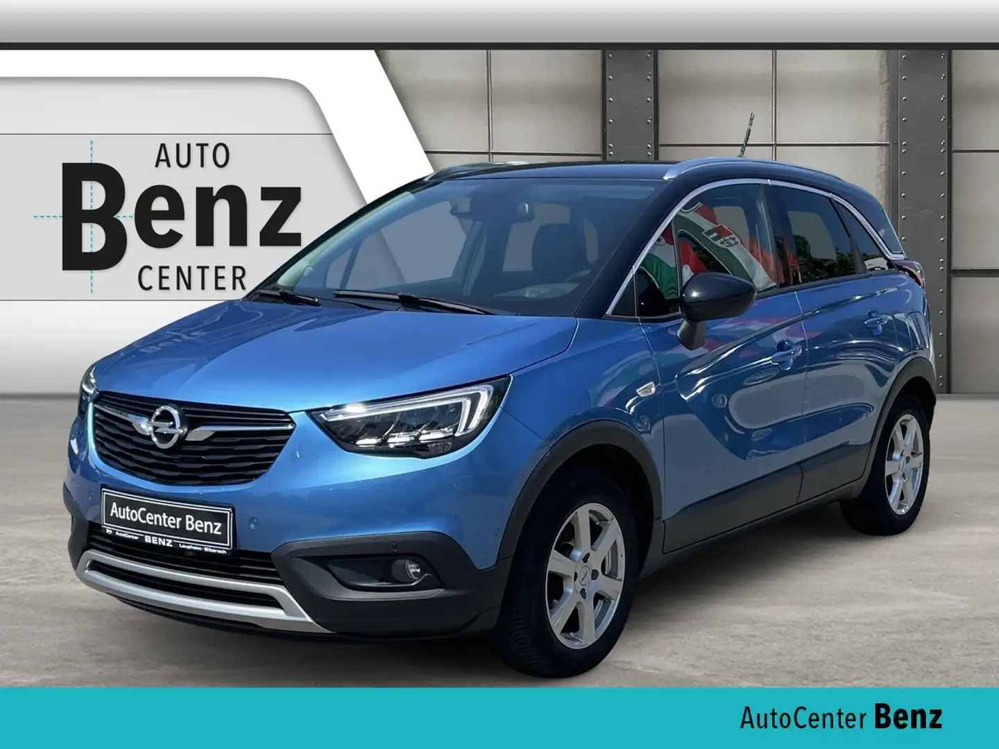 Opel Crossland 1.2 Turbo Ultimate *HUD*R.KAM*NAVI*SHZ Navi Kék - 1
