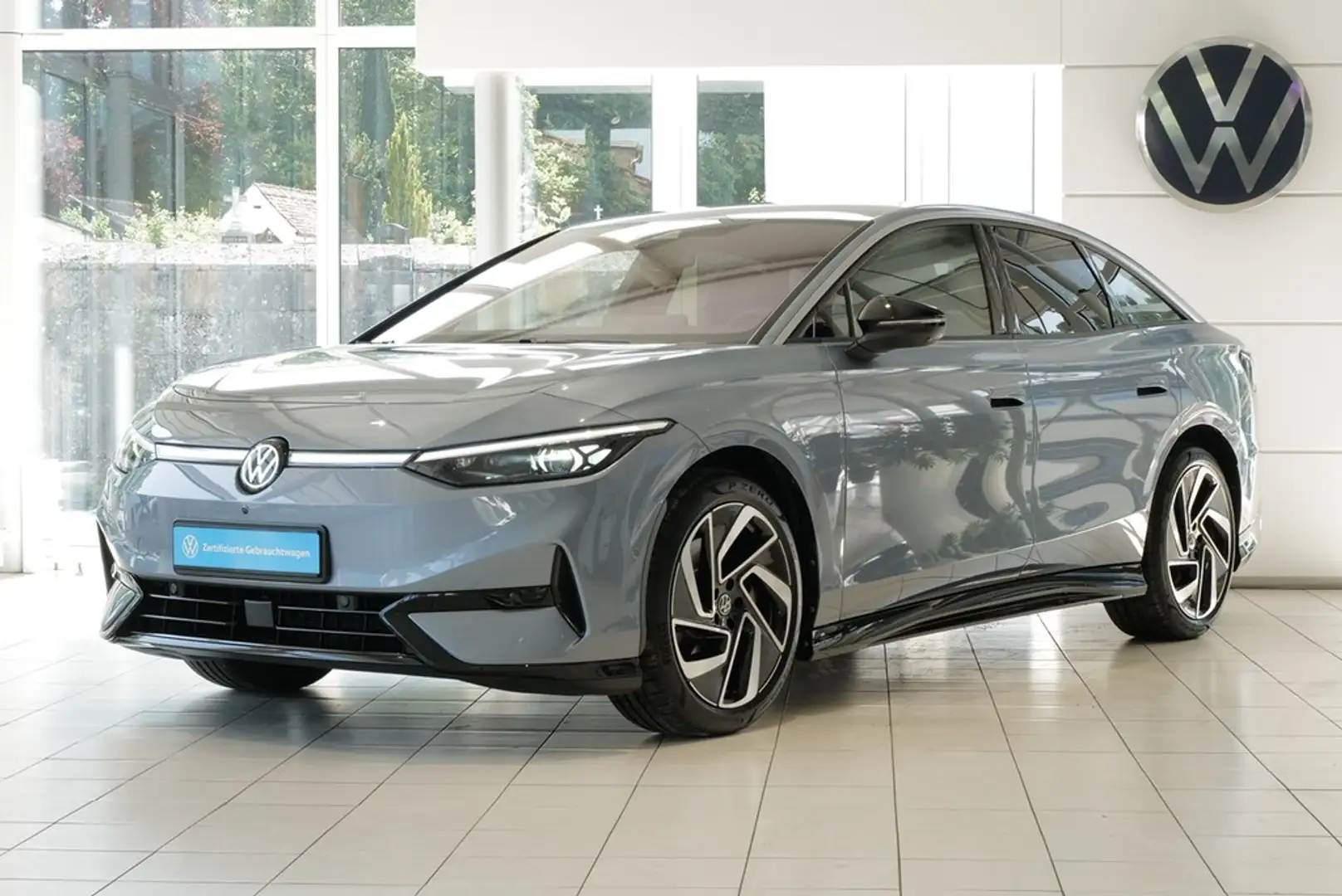 Volkswagen ID.7 Pro AHK Wärmepumpe Matrix HuD 360° Keyless Синий - 2