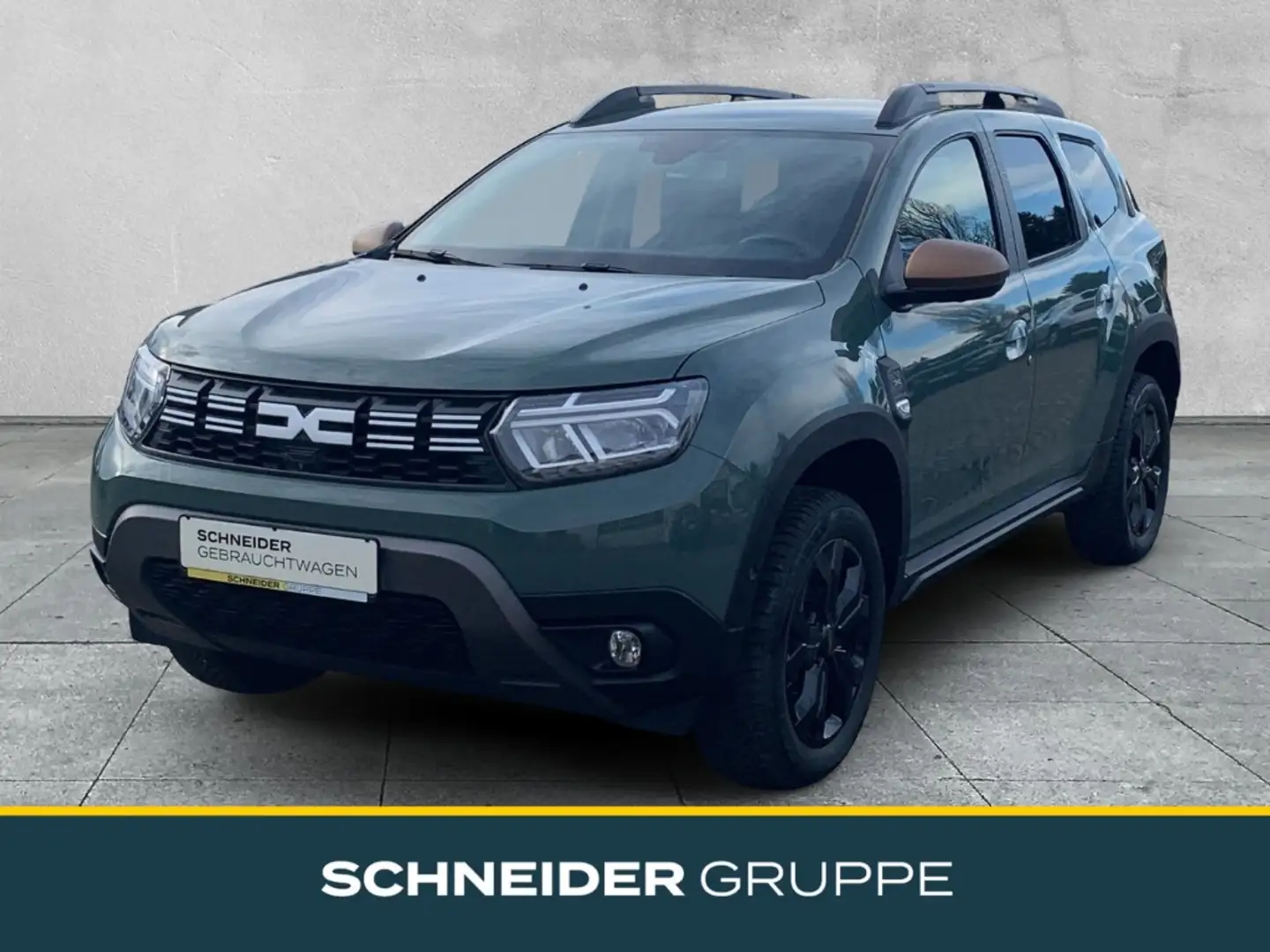 Dacia Duster EXTREME TCe 150 EDC LED+NAVI+360Â KAMERA Extreme L Grün - 1