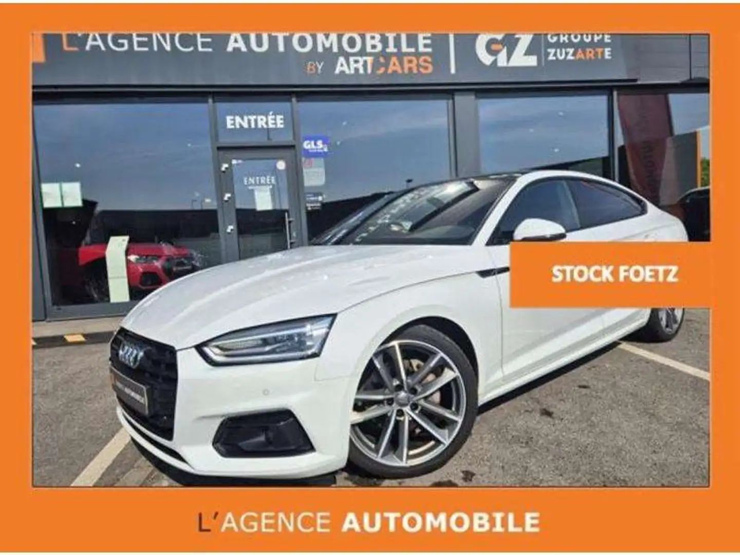 Audi A5 SPORTBACK 40 TDI S-Tronic GARA Wit - 1