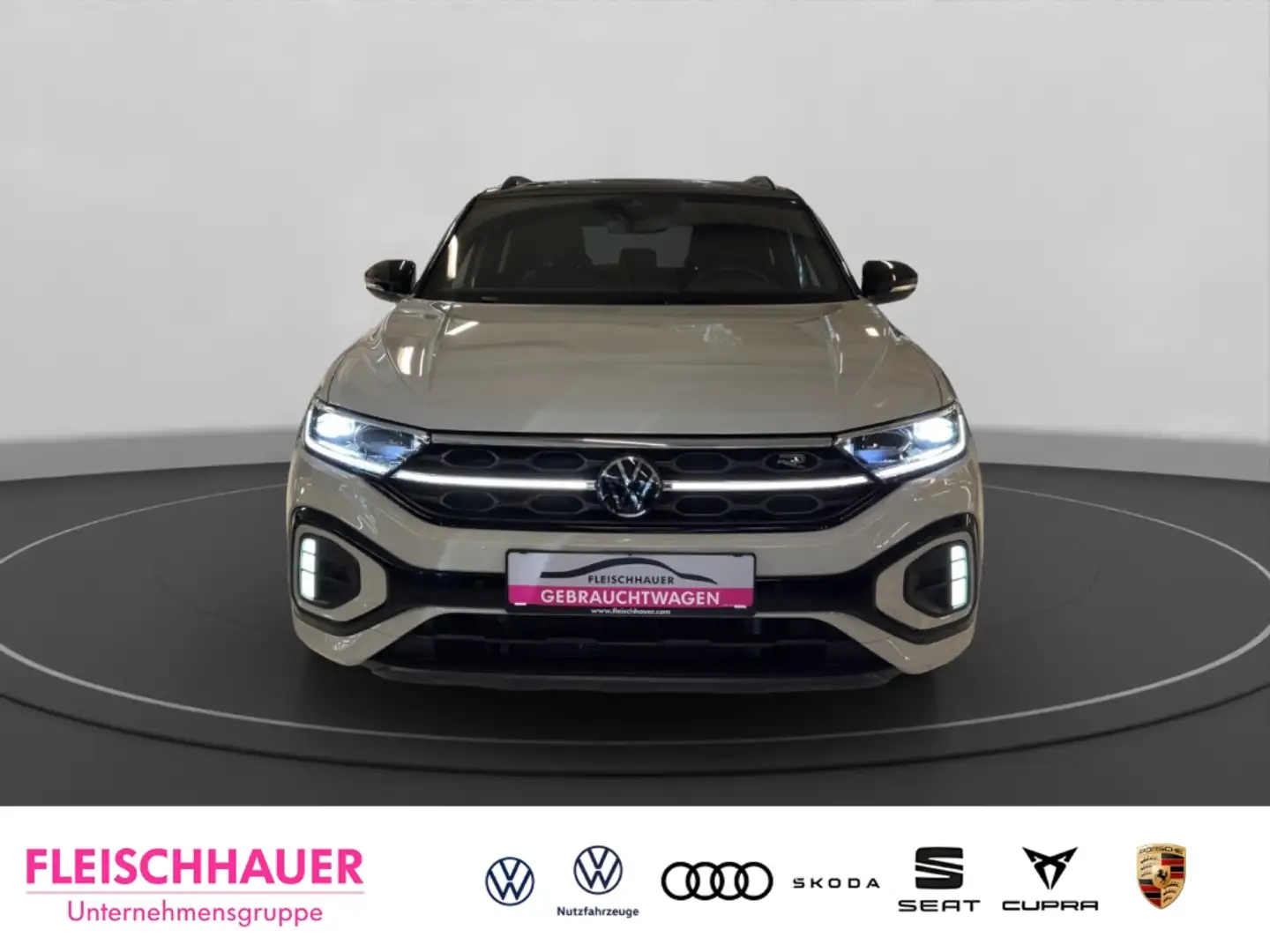Volkswagen T-Roc R-Line 1.5 TSI Matrix+Navi+VC+19''+IQ.Drive+Black Grau - 2