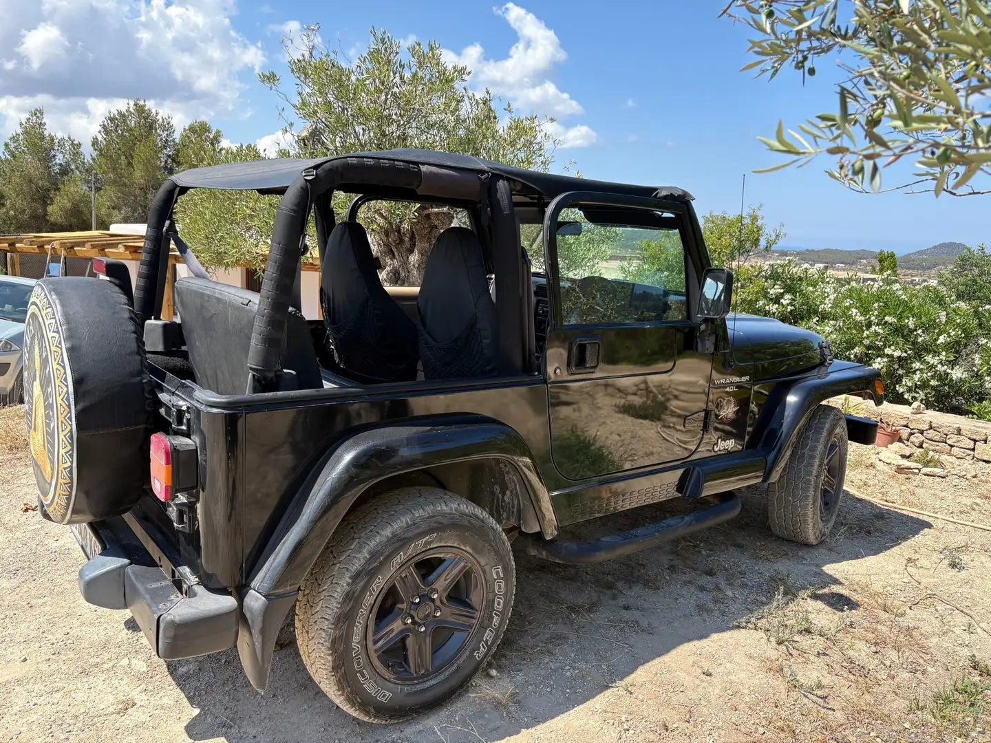 Jeep Wrangler 4.0 Sahara Negro - 2