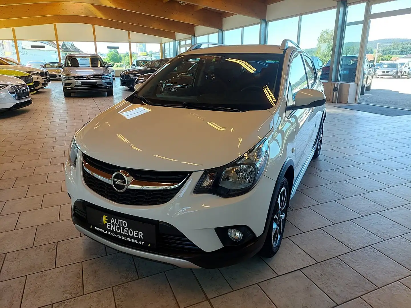 Opel Karl 1,0 Ecotec Rocks Blanc - 2