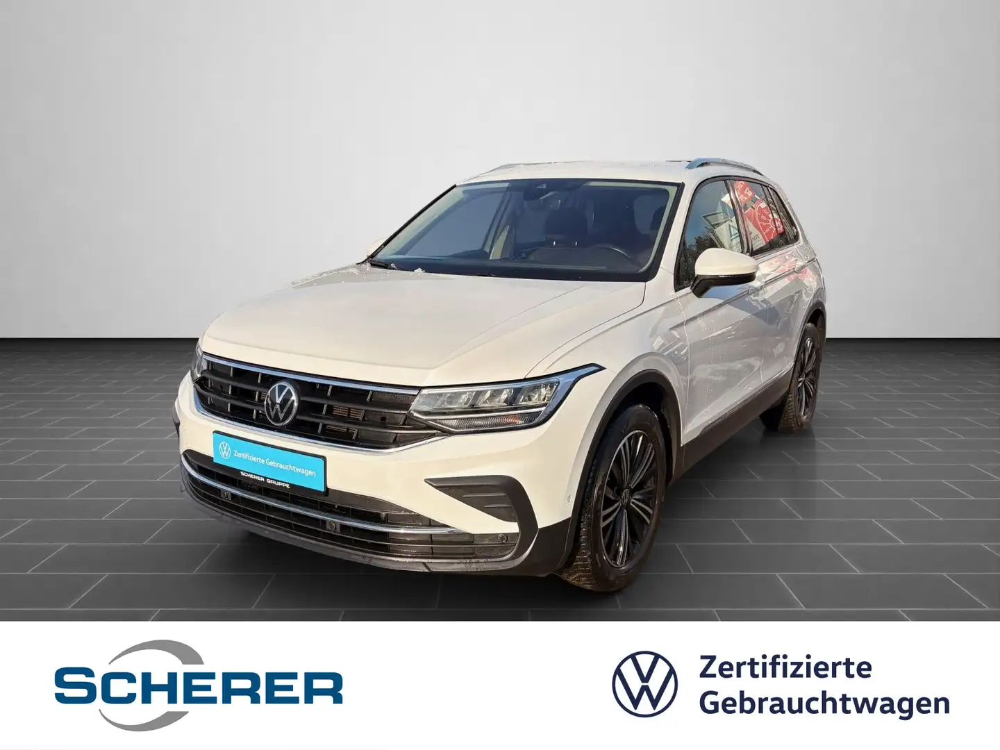Volkswagen Tiguan 1.5 TSI DSG Active KAMERA ACC NAVI Weiß - 1