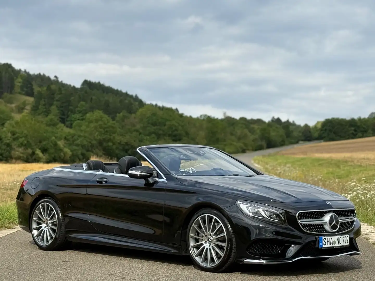 Mercedes-Benz S 500 /Cabriolet/AMG/Swarovski/Burmester/HUD/360° Negro - 2