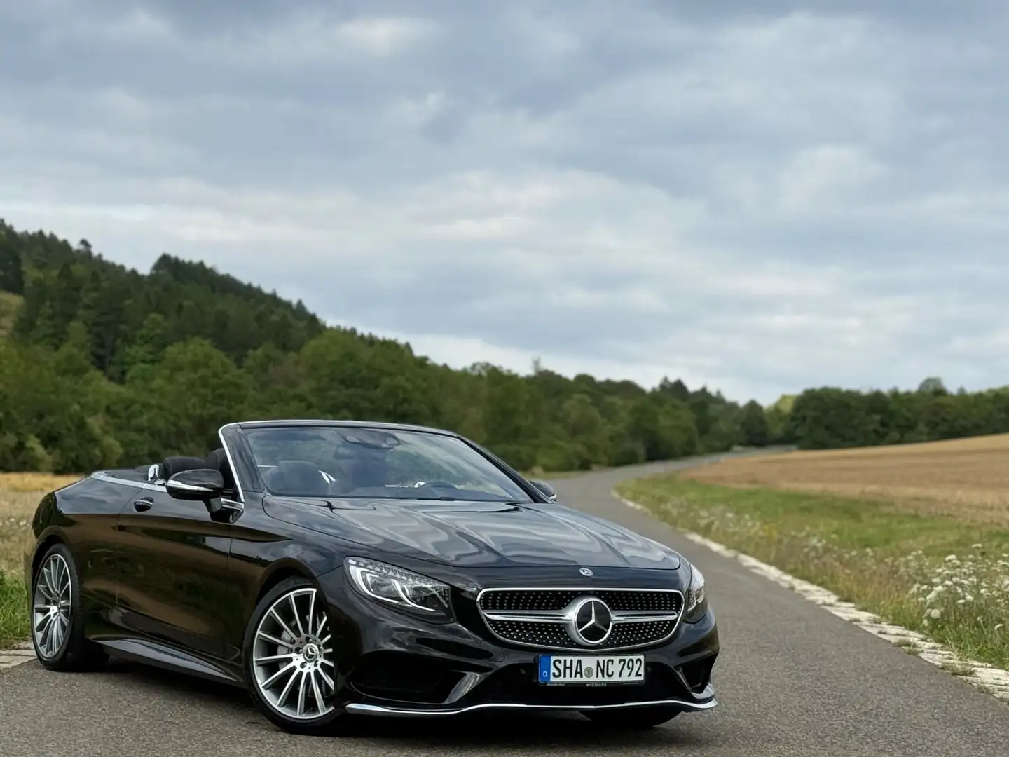 Mercedes-Benz S 500 /Cabriolet/AMG/Swarovski/Burmester/HUD/360° Negro - 1