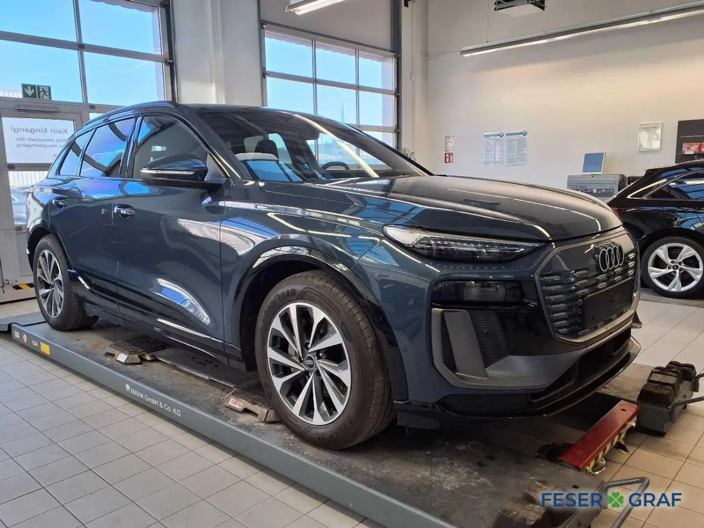 Audi Q6 e-tron e-tron performance S line AHK Pano B&O HUD 360° Ma Blau - 2