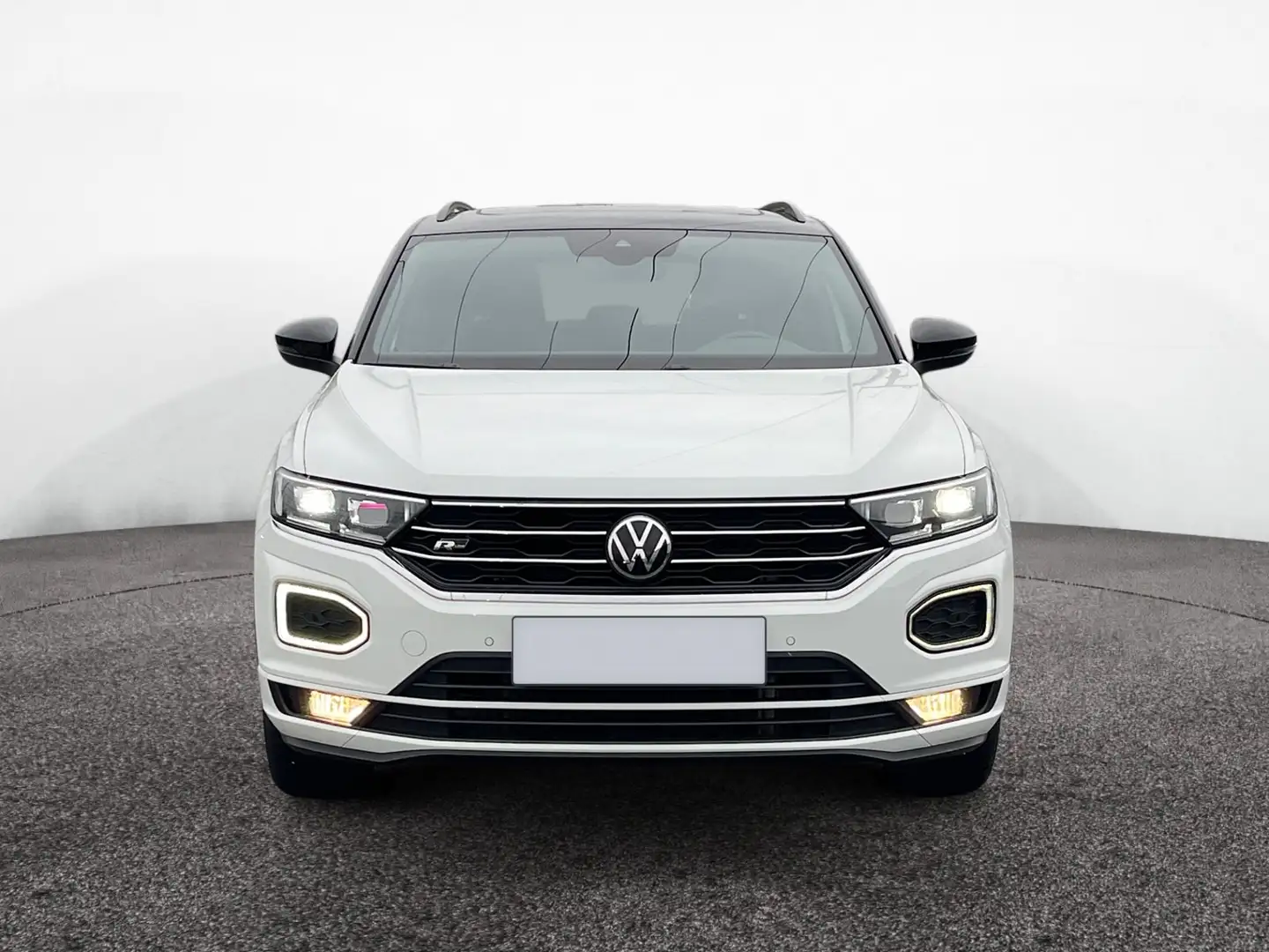 Volkswagen T-Roc Sport 4MO TDI DSG|R-Line|AHK|PANO|el.HECK Weiß - 2