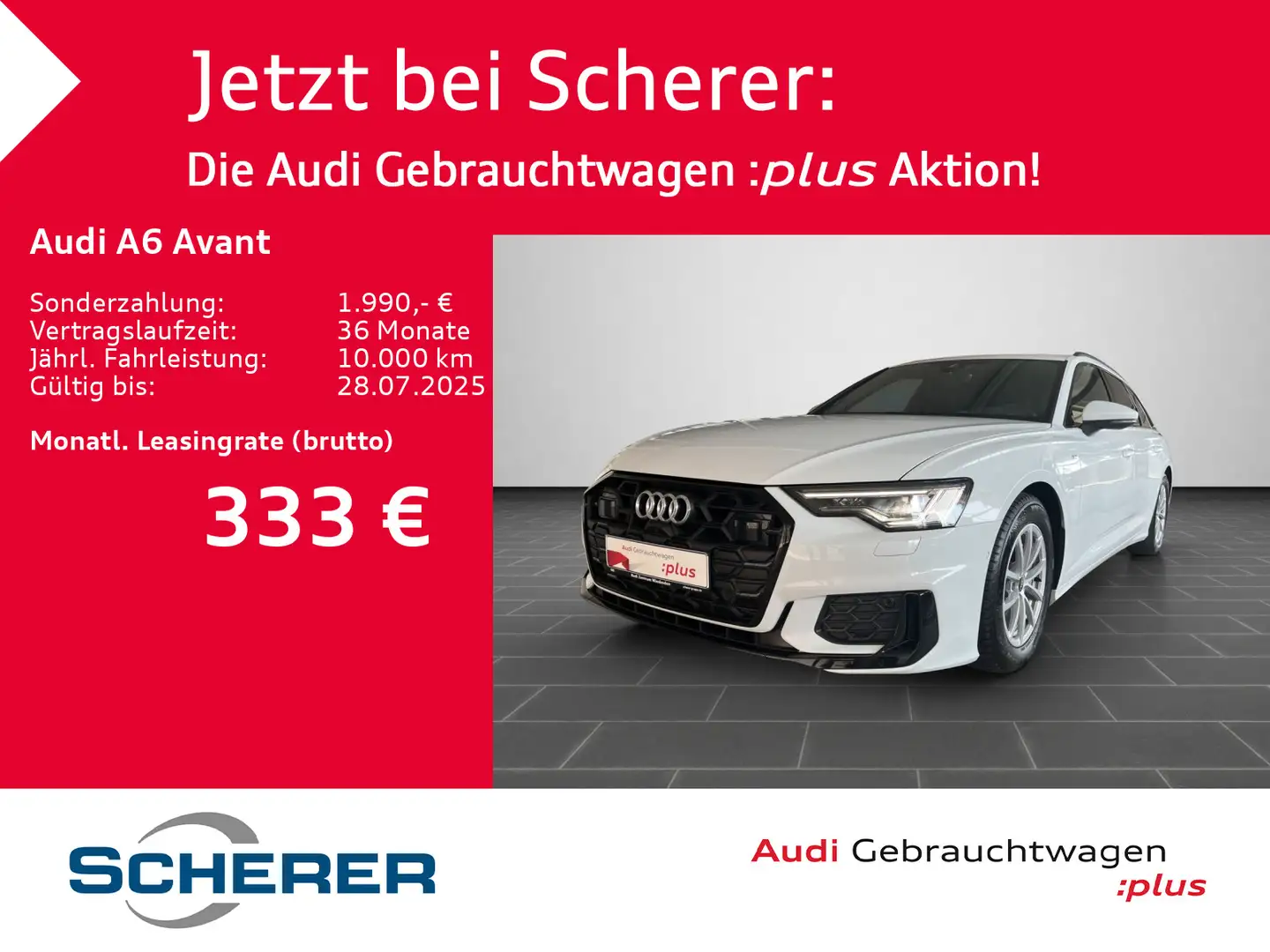 Audi A6 S line 40 TDI 150(204) kW(PS) S tronic Bianco - 1