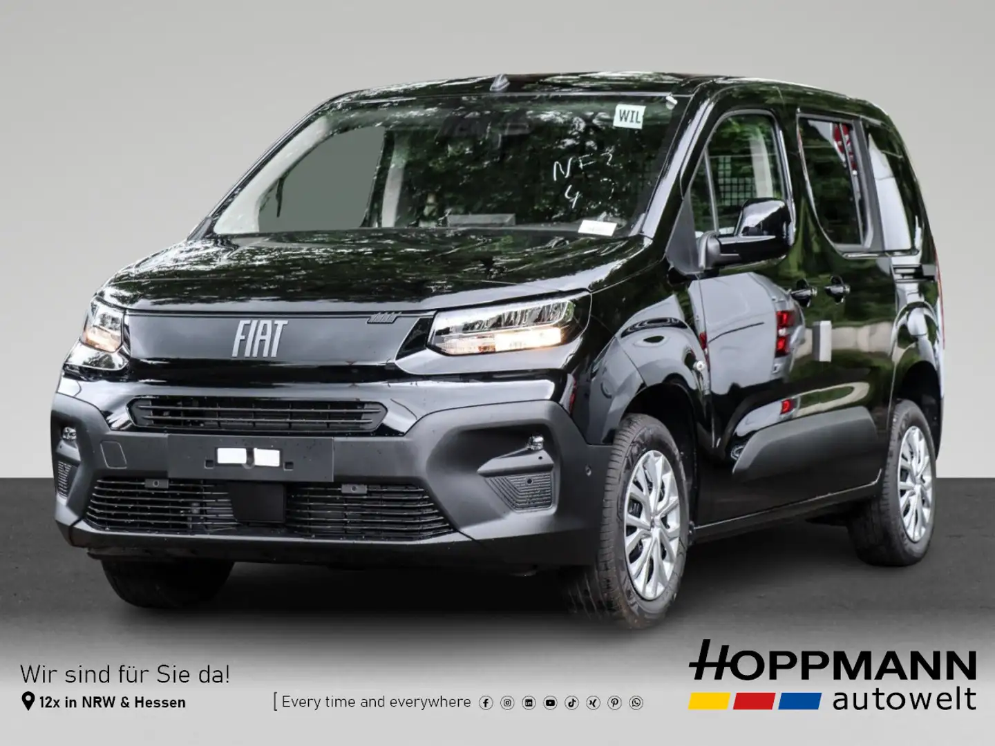 Fiat Doblo Kombi L1 N1 131AT Noir - 1