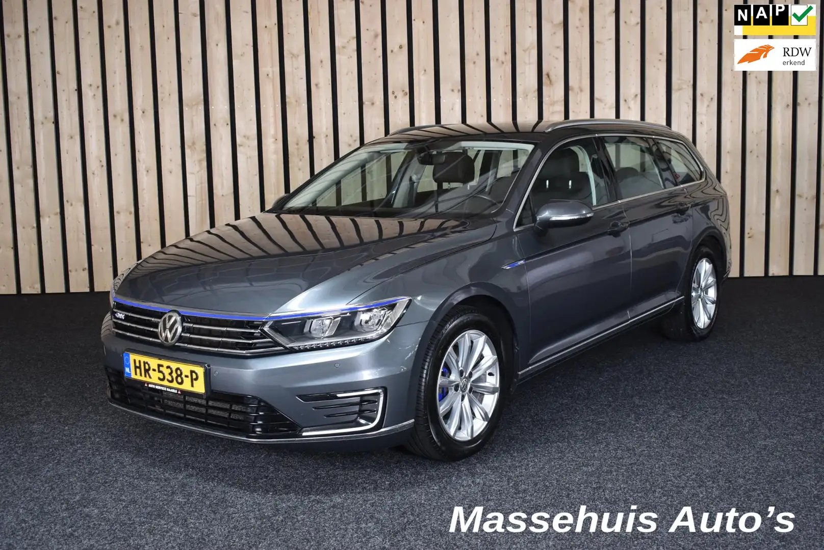 Volkswagen Passat Variant 1.4 TSI GTE Highline 1e eig. Trekhaak 171dkm Navi Сірий - 1