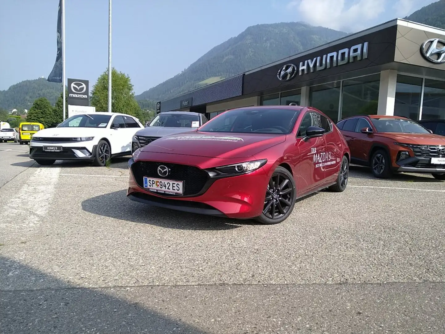 Mazda 3 G140 AUT HOMURA Rot - 2