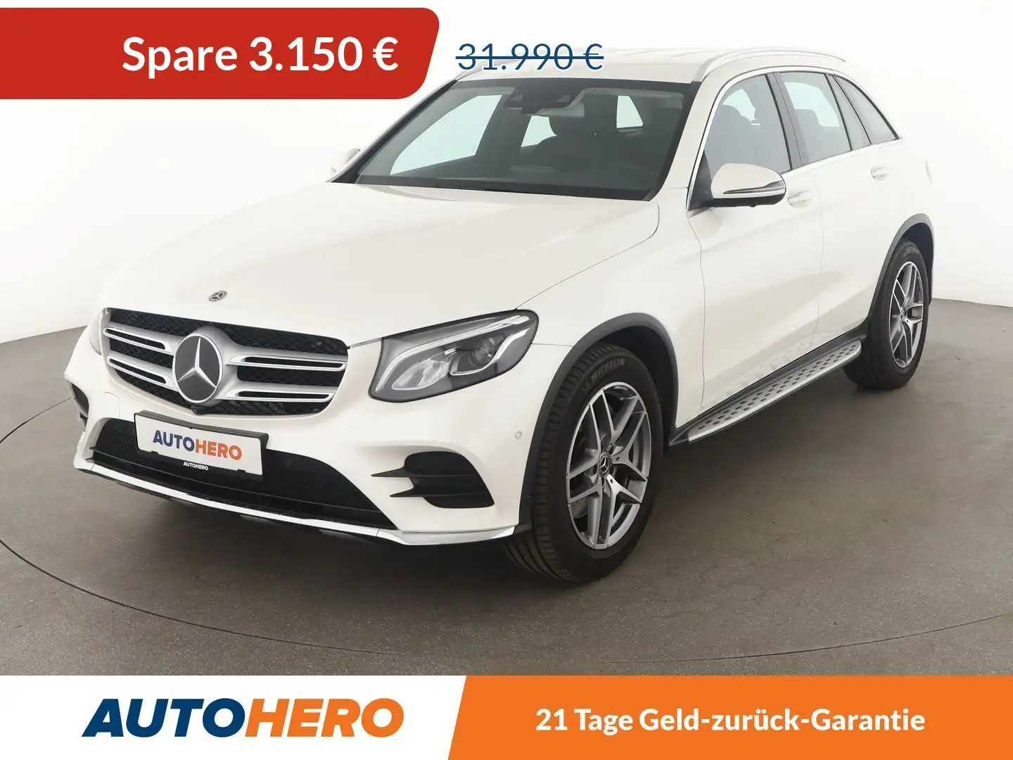 Mercedes-Benz GLC 250 GLC 250 4Matic AMG Line Aut.*NAVI*LED*ACC*360° Weiß - 1