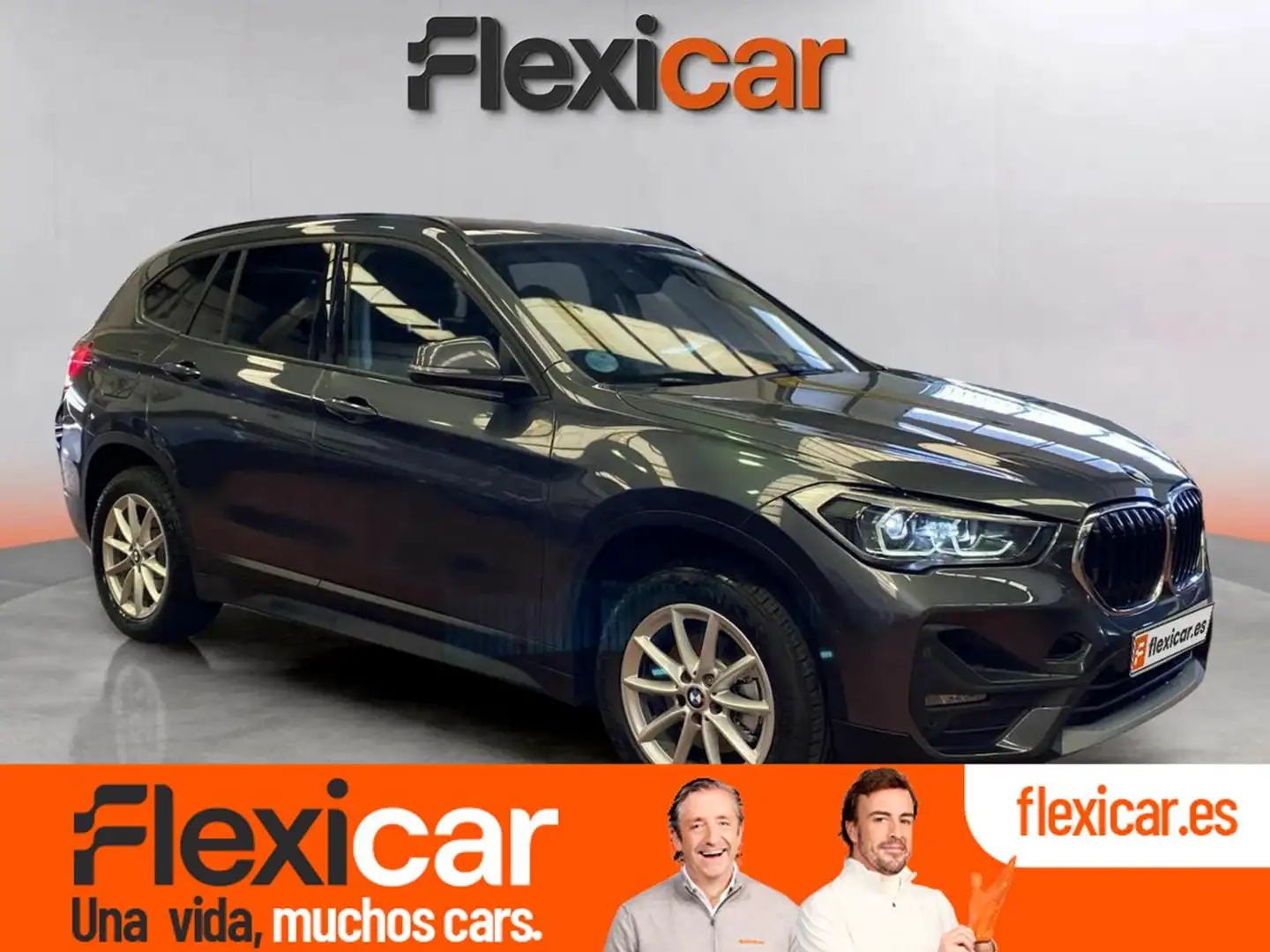 BMW X1 sDrive 18dA Gris - 1