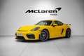 Porsche Cayman 718 Cayman 4.0i GT4 420 ch Gelb - thumbnail 1