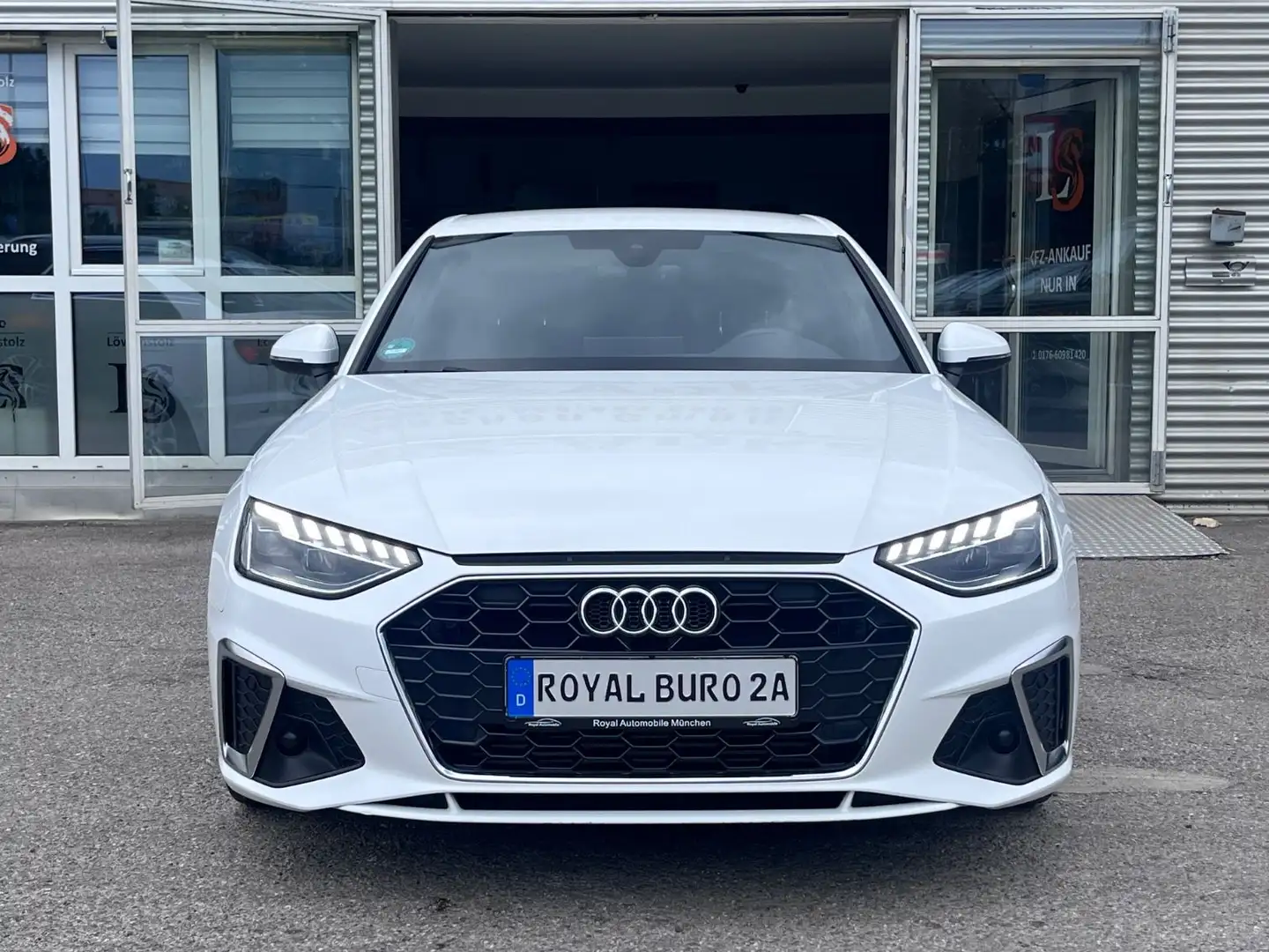 Audi A4 Lim. 35 TFSI S-Line/MATRIX/NAVI/ACC/1-HAND Weiß - 2