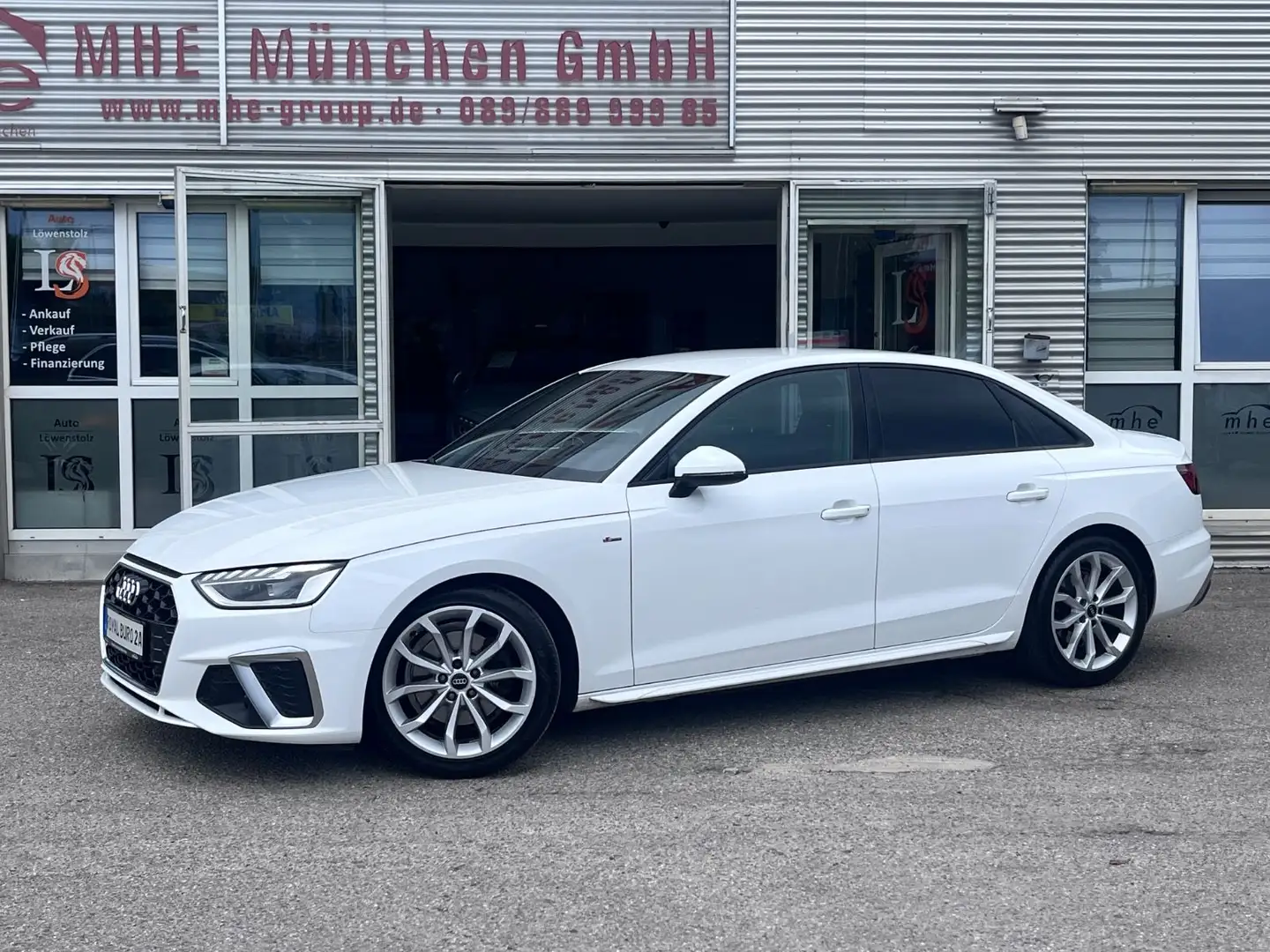 Audi A4 Lim. 35 TFSI S-Line/MATRIX/NAVI/ACC/1-HAND Weiß - 1