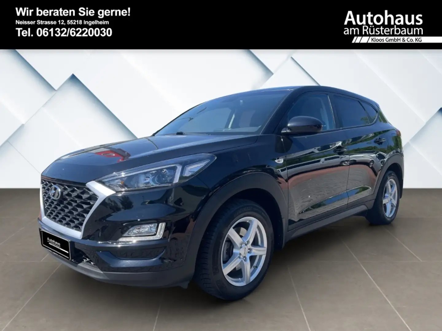 Hyundai TUCSON Trend 2WD EU6d-T 1.6 Klima. Automatik DAB  . Alarm Schwarz - 2