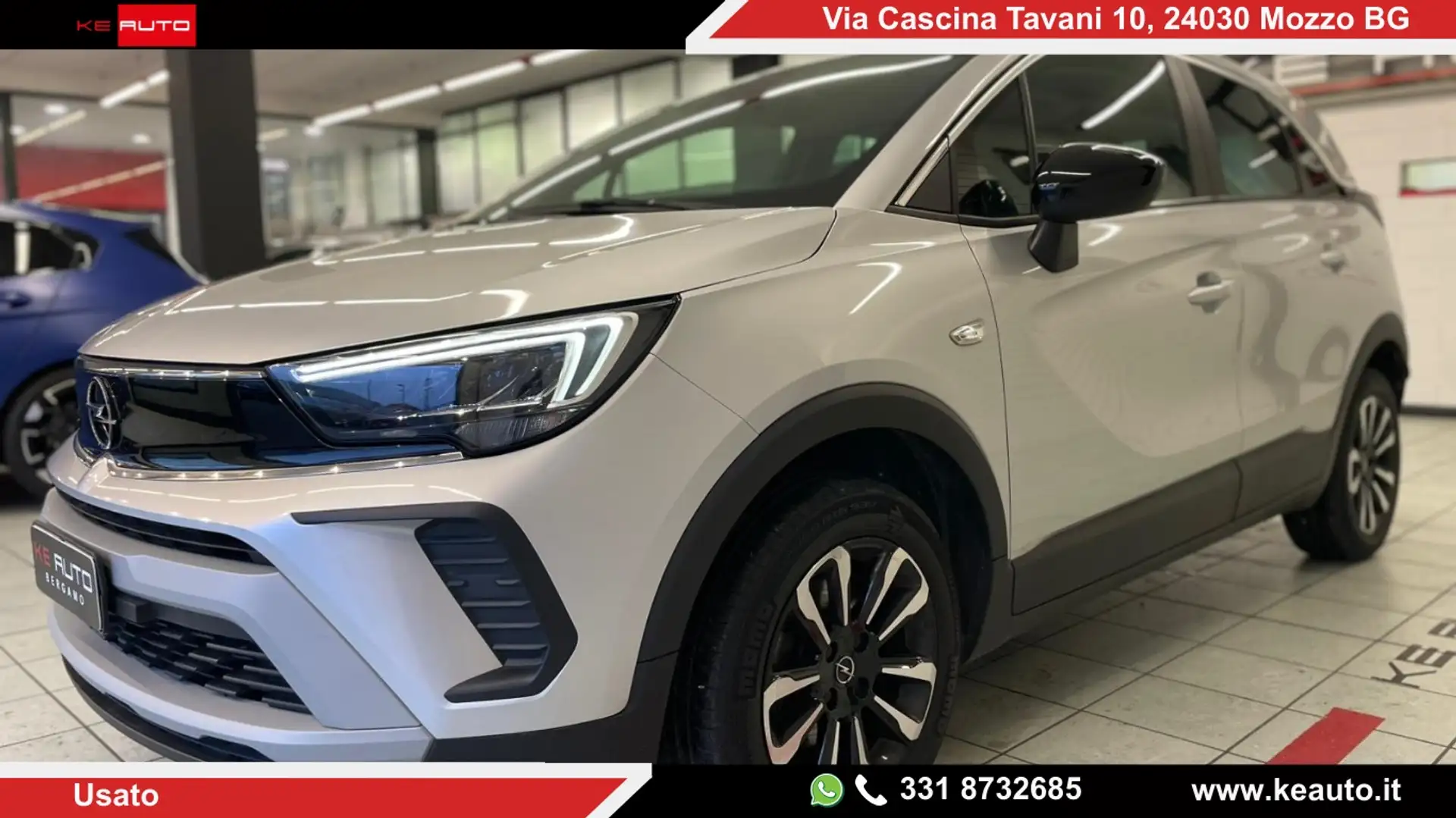 Opel Crossland X Crossland  1.2 Elegance  110CV Grigio - 1
