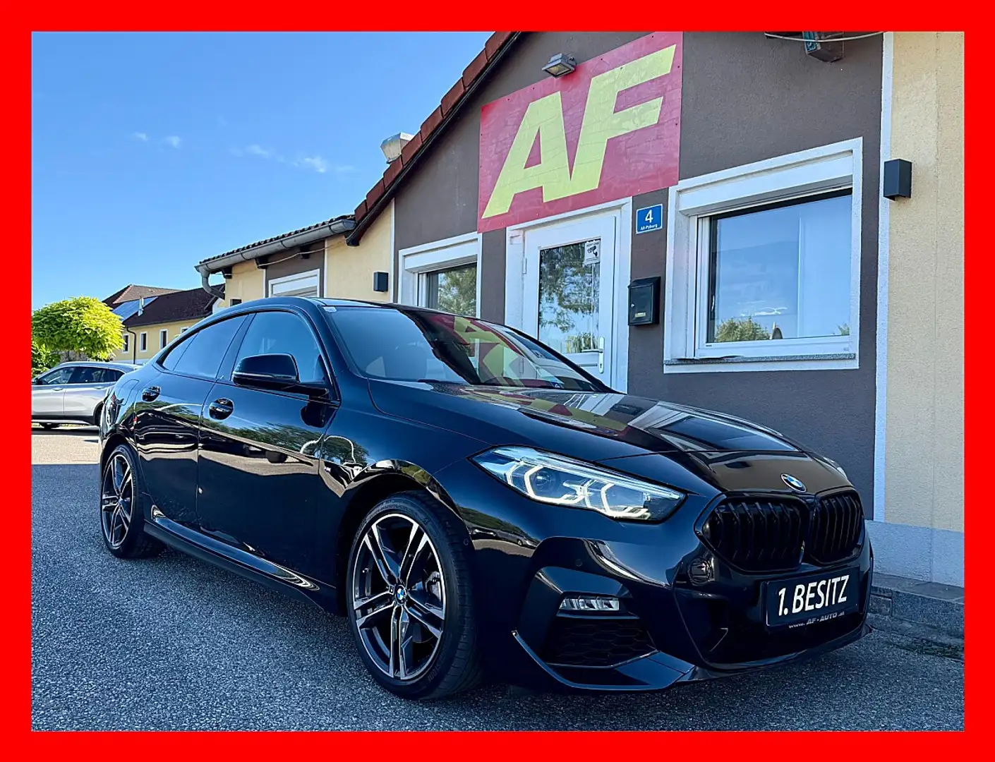 BMW 218 d | M-PAKET | SHADOWLINE | AUT | VIRTUAL | CAM ... Schwarz - 1