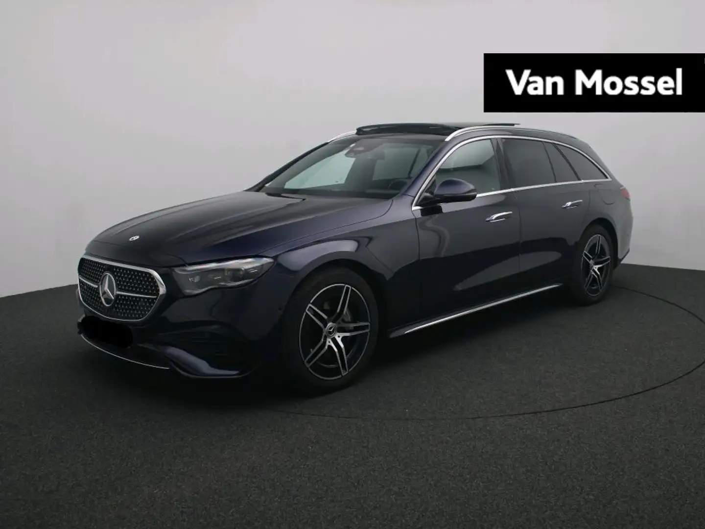 Mercedes-Benz E 300 e AMG Line Break + BURMESTER + SUPERSCREEN + PANO Blauw - 1