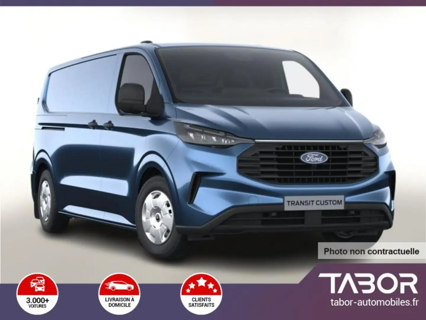 Ford Transit Custom TDCI 136 Trend 320 L1 Cam Bleu - 1