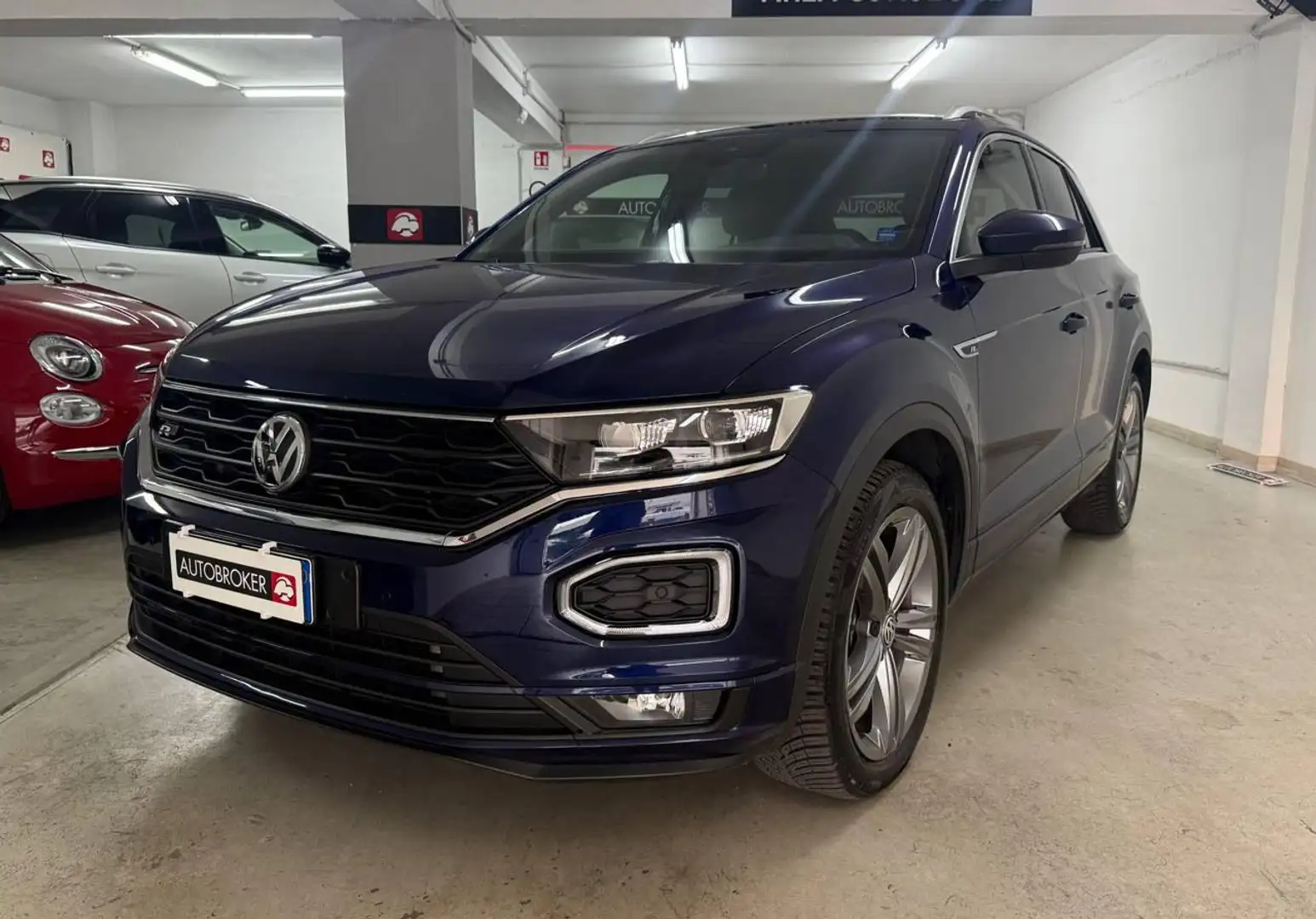 Volkswagen T-Roc 2.0 TDI SCR 150 CV DSG R-LINE Blu/Azzurro - 1