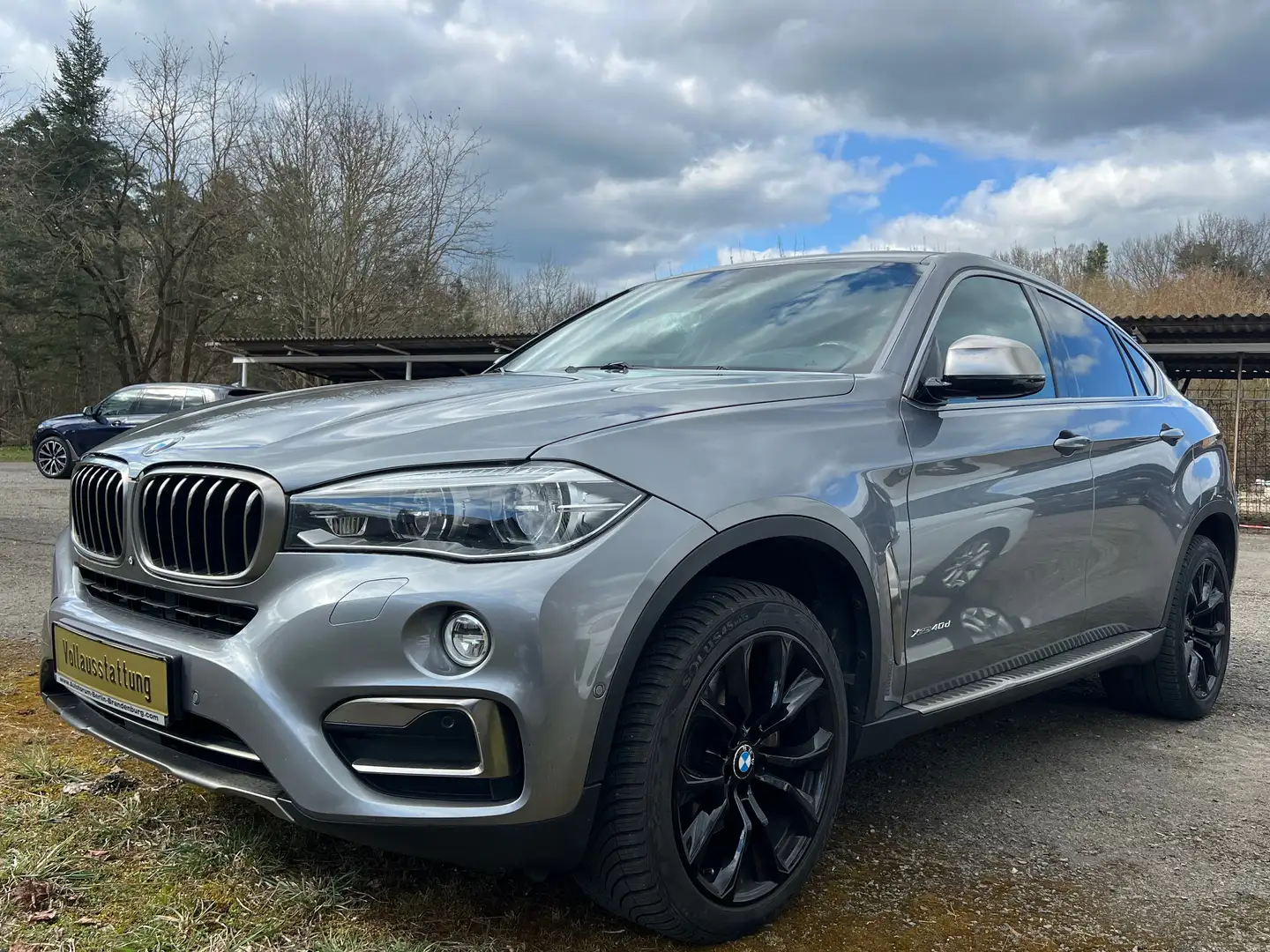 BMW X6 xDrive 40 d Pano HuD H&K Argintiu - 2