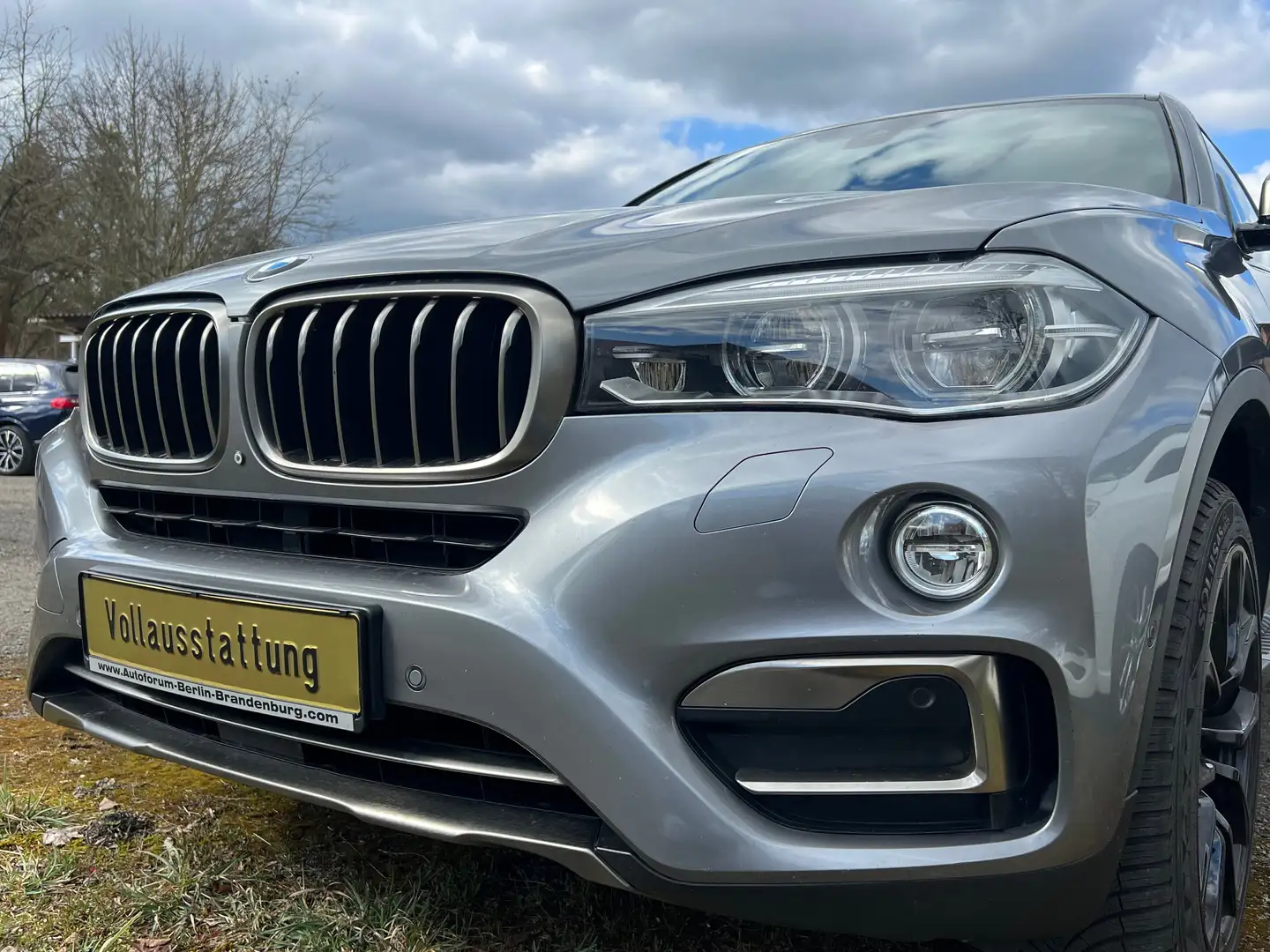 BMW X6 xDrive 40 d Pano HuD H&K Argintiu - 1