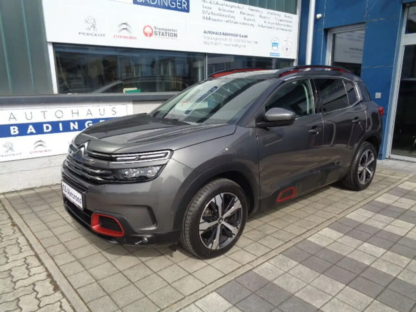Citroen C5 Aircross Shine BHDI130 EAT8 Automatik Gris - 1