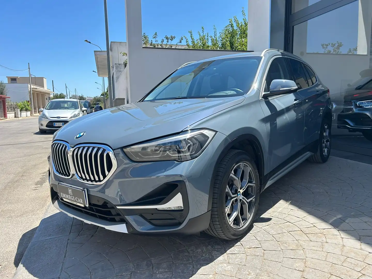 BMW X1 18d XLINE XDRIVE LED/PELLE Km83.000-12/2019 Grigio - 2