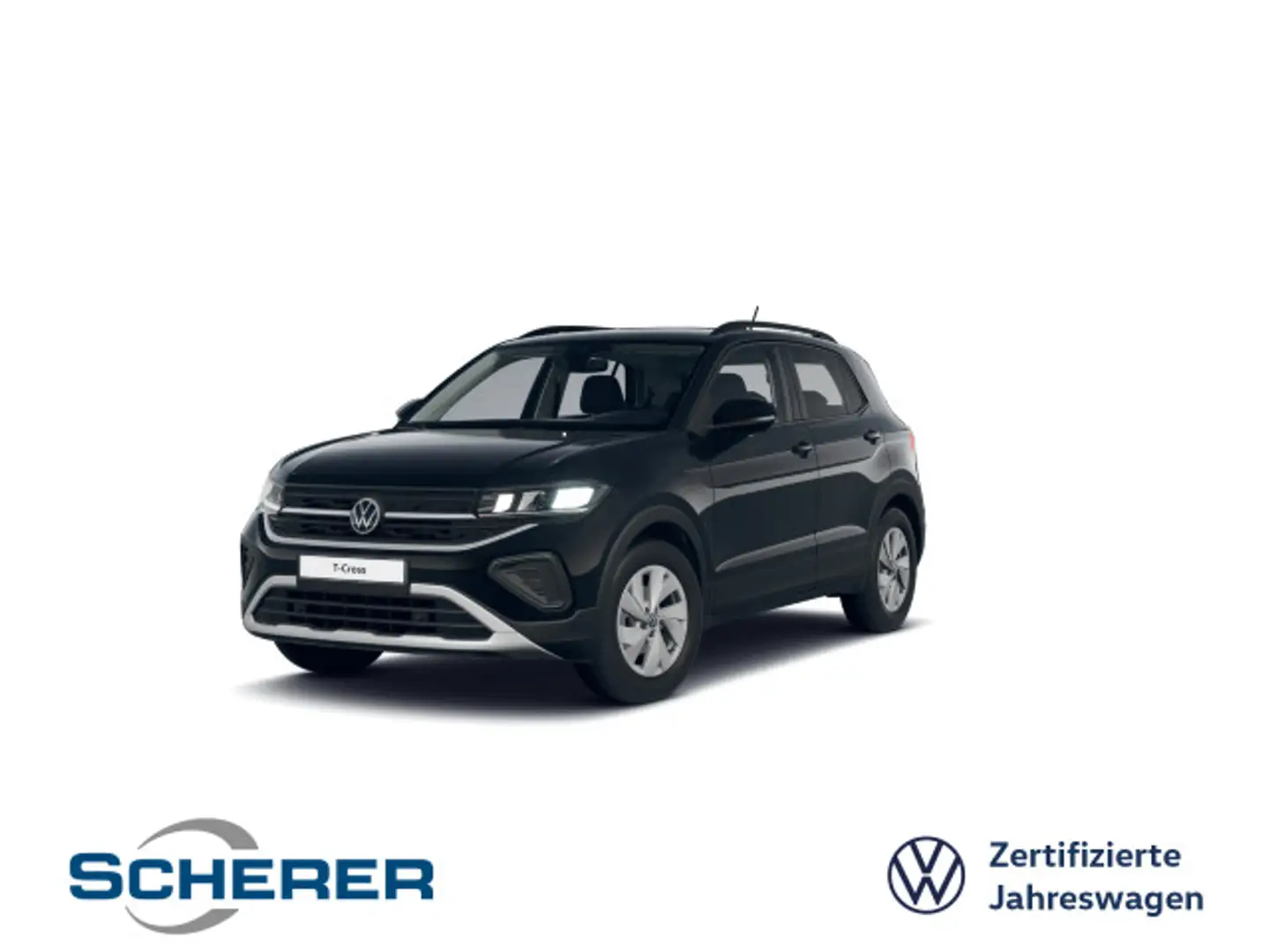 Volkswagen T-Cross T-CROSS Life 1.0 TSI, NAVI, SHZ, IQ.DRIVE, APP, Schwarz - 1