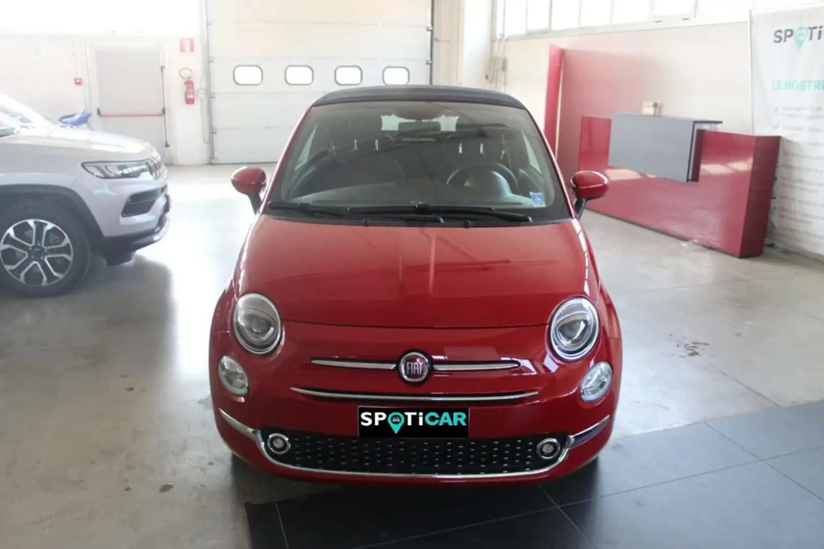 Fiat 500 C 1.0 Hybrid Dolcevita Rosso - 2