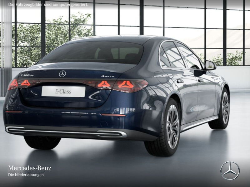 Mercedes-Benz E 300 de 4M Hybrid Exclusive Fahrass 360° Airmat — photo 5
