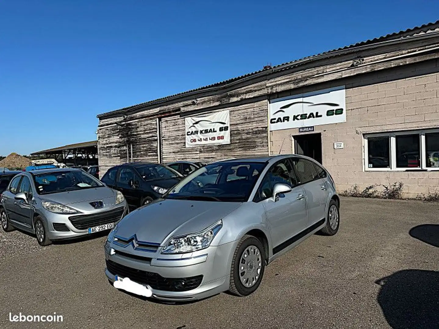 Citroen C4 2.0I 16V 143CH EXCLUSIVE BA Gris - 1