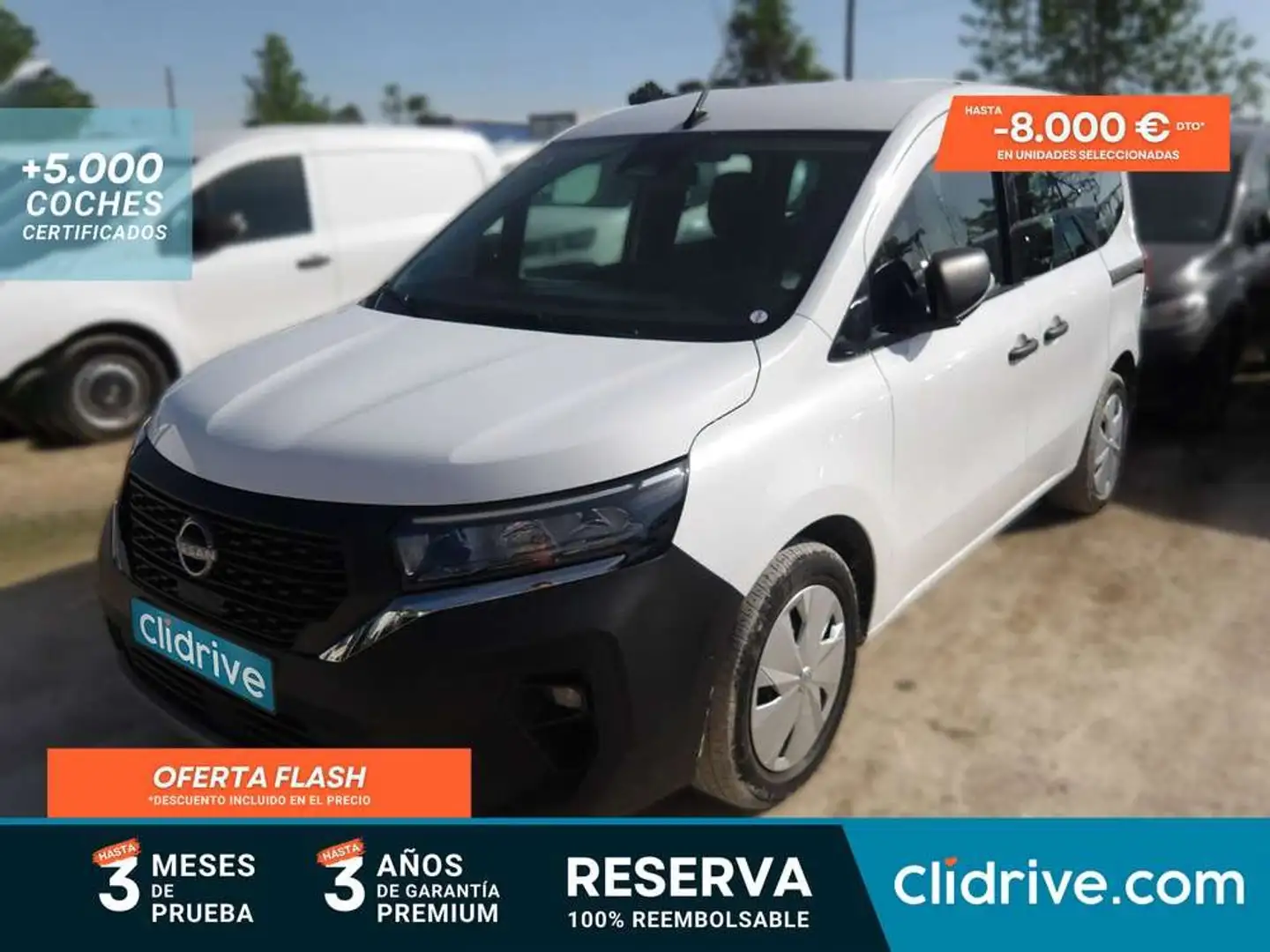 Nissan Townstar 5 plazas 1.3G 96kW L1 Acenta+ Blanco - 1